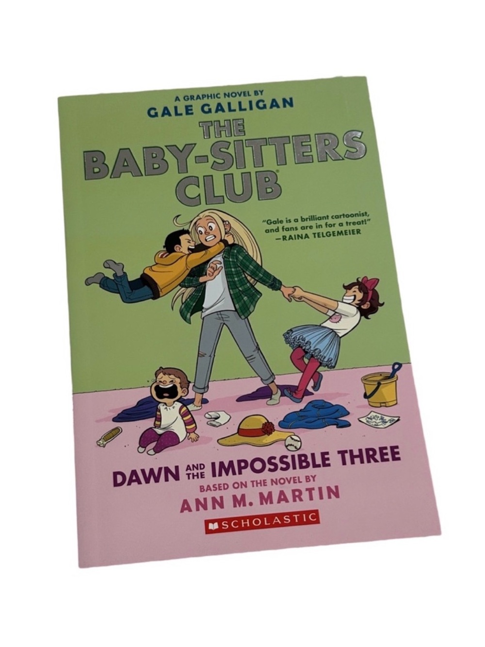 The Baby-Sitters Club Dawn and the Impossible Three Graphic Novel Book